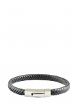 Edd. - Leather Bracelet Singel - K&auml;ev&otilde;rud - M 20 cm