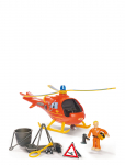 Brandmand Sam - Fireman Sam Helicopter Wallaby With Figurine - Lennukid - ONE SIZE