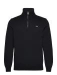 Gant - Cotton Knit Half-Zip Sweater - Poolpika lukuga džemprid - XL