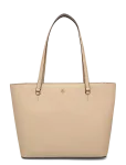 Lauren Ralph Lauren - Crosshatch Leather Medium Karly Tote - Kandekotid - ONE SIZE