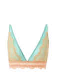 Understatement Underwear - Lace Mesh Plunge Bralette - Braletid - XXL