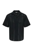 ONLY & SONS - Onsdani Crochet Ss Shirt Noos - L&uuml;hikeste varrukatega - XL