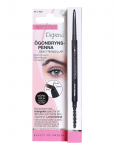 Depend Cosmetic - &Ouml;gonbrynspenna  Slim Triang. M&ouml;rkbrun - Eyebrow Pencil - ONE SIZE
