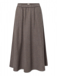 STUDIO FEDER - Agnes Skirt - Wool - P&otilde;lveni ja midiseelikud - S