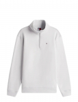 Tommy Jeans - Tjm Reg Fleece 1/4Zip Mock Ext - Poolpika lukuga džemprid - M