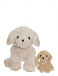 Teddykompaniet - The Dog Tess With Puppy - Pehmed loomad - 23 CM