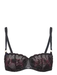CHANTELLE - Fleurs Signature Half-Cup Balcony Bra - Balconette-rinnahoidjad - 75 F