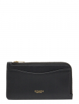 Coach - Refined Calf Leather New York Zip Card Case - Rahakotid - ONE SIZE
