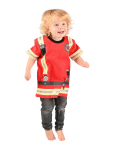 Den Goda Fen - Fireman T-Shirt - Tegelaskujude kost&uuml;&uuml;mid - 98/104