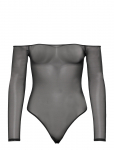 Organic Basics - Mesh Off-Shoulder Bodysuit - Bodid ja aluskleidid - L