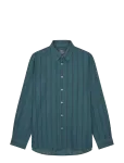 Mads N&oslash;rgaard - Cotton Linen Sune Stripe Shirt - Linased s&auml;rgid - XL