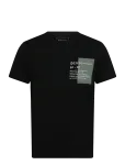 Tom Tailor - Printed T-Shirt - L&uuml;hikeste varrukatega - L