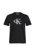 Calvin Klein Jeans - Hero Ss Classic Monologo Cneck T - L&uuml;hikeste varrukatega - XL