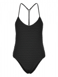 NIKE SWIM - Nike Swoosh Terry Towelling V Neck One Piece - Spordi ujumistrikood - XS