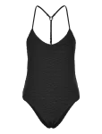 NIKE SWIM - Nike Swoosh Terry Towelling V Neck One Piece - Spordi ujumistrikood - XS