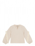 Daily 7 - T-Shirt Longsleeve Ruffle - Pikkade varrukatega T-s&auml;rgid - 122