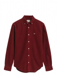 Gant - Reg Corduroy Shirt - Velvets&auml;rgid - S