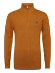 U.S. Polo Assn. - Romeo Reg Cab Hz Uspa M Knit - K&otilde;rge kaelusega - XL