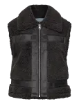 Minus - Msalda Faux Fur Vest - Polsterdatud vestid - 36