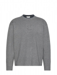 Calvin Klein Jeans - Ls Embossed Logo Crewnk Sweater - &Uuml;mara kaelusega - XXL