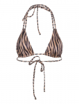 Monki - Printed Triangle Halter Bikini Top - Kolmnurksed bikiinitopid - XS
