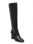 Lauren Ralph Lauren - Kennedi Burnished Leather Tall Boot Heel - P&otilde;lveni saapad - 41