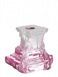 Kosta Boda - Rocky Baroque Ljusstake Spicy Rose 95 Mm - K&uuml;&uuml;nlajalad - 9.5 CM
