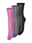 Becks&ouml;ndergaard - Crochia Cotta Sock 3 Pack - Tavalised sokid - 37-39