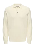 ONLY & SONS - Onslaw Reg Ls Polo Knit Frml - Pikkade varrukatega kootud polos&auml;rgid - XS