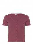 Levi's&reg; - Muse Ss Tee Crushed Berry Rib - L&uuml;hikeste varrukatega - XS