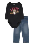Levi's - Levi's&reg; Bearrito Bodysuit And Jeans 2-Piece Set - Komplektid bodiga - 86