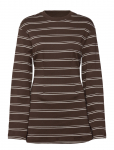 Monki - Long-Sleeved Cotton Mini Dress - L&uuml;hikesed kleidid - XS