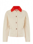 STINE GOYA - Double Rinse Denim, Peplum Collar Jacket - L&uuml;hikesed teksap&uuml;ksid - XL