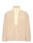 Calvin Klein - Ls Sherpa Roll Neck Qtr Zip Po - Fliisid - S