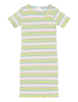 The New - Tnstella S_S Rib Dress - L&uuml;hikeste varrukatega vabaajakleidid - 98/104
