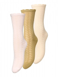 Becks&ouml;ndergaard - Leofa Cotta Sock 3 Pack - Tavalised sokid - 39-41