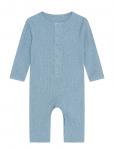 Fixoni - Rompers Ls Melange Rib - Pikkade varrukatega bodid - 80