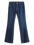 Lindex - Trousers Denim Freja Pink Cont - Teksad - 140