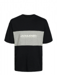 Jack & Jones - Jjelegacy Blocking Tee Ss O-Neck Noos - L&uuml;hikeste varrukatega - L