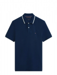 Tommy Hilfiger - Pique Undercollar Reg Polo - L&uuml;hikeste varrukatega - S