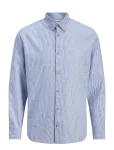 Jack & Jones - Jjesummer Linen Blend Shirt L/S Sn - Vabaaja s&auml;rgid - XXL
