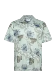Lindbergh - Aop Floral Lyocell Blend Shirt S/S - Vabaaja s&auml;rgid - M