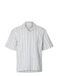 Selected - Slmrlxclay Linenblend Ss Shirt Res Noos - Vabaaja s&auml;rgid - S