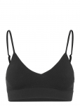 Organic Basics - Seamless Waffle Triangle Bralette - Braletid - XS
