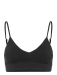 Organic Basics - Seamless Waffle Triangle Bralette - Braletid - XS