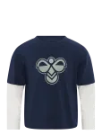 Hummel - Hmlmini Loose Layer T-Shirt L/S - Pikkade varrukatega T-s&auml;rgid - 92
