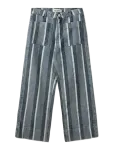 Sofie Schnoor - Toulousesw Striped Cropped Jeans - Laiad - 38