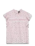 Vero Moda - Vmtrine Sl Lace Top Wvn Noos - Varrukateta - L