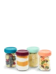 BabyMoov - Glass Babybols Multiset - Beebitoidu konteinerid - MULTISET:4X 100ML+4X 220ML