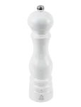 Peugeot - Paris Saltkv&aelig;rn U'select Z, Tr&aelig;, Hvidlakeret, 22 Cm - V&uuml;rtsiveskid - 22 CM